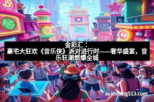 金彩汇：豪宅大狂欢《音乐侠》派对进行时——奢华盛宴，音乐狂潮燃爆全城